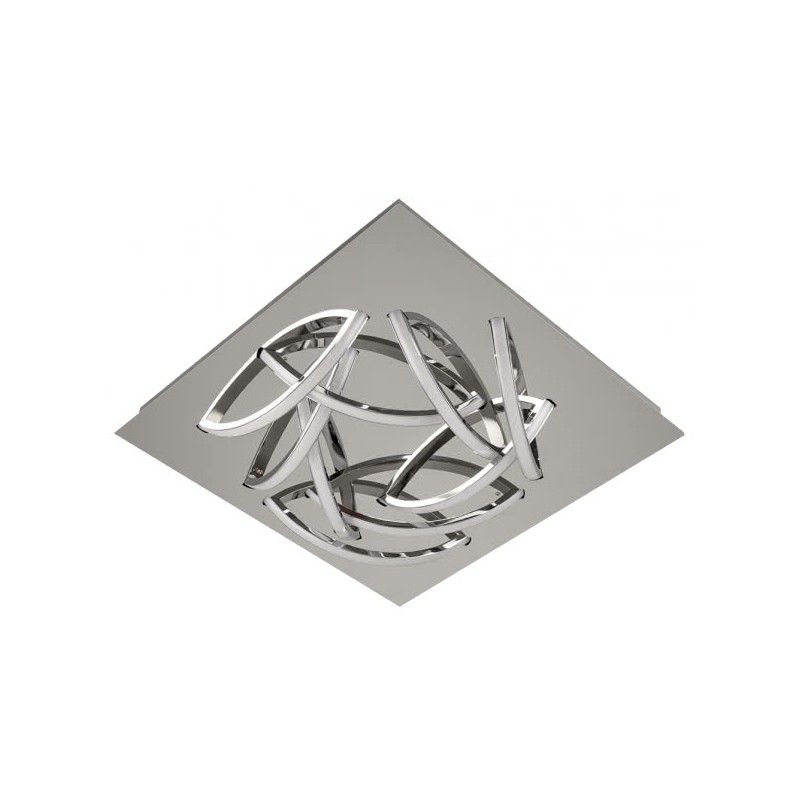 Plafón Jorgina cuadrado 31.5W LED 3000K Fabrilamp